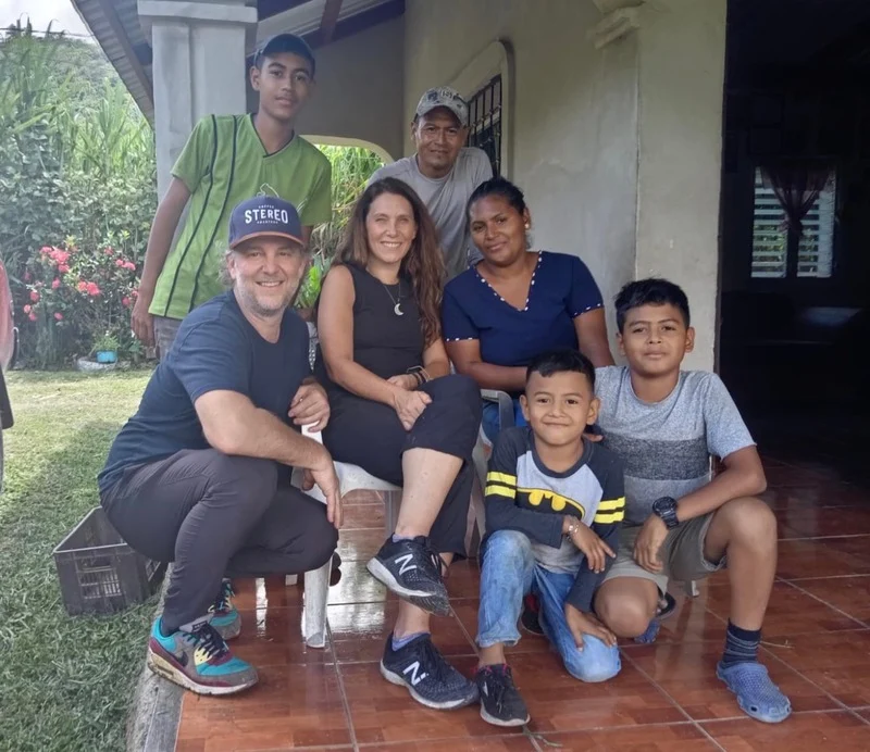 Friends and partners gathered in Honduras